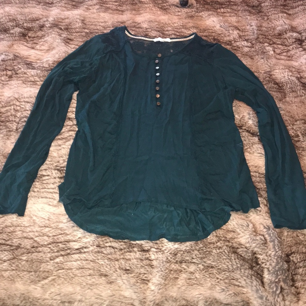 Long sleeve blouse